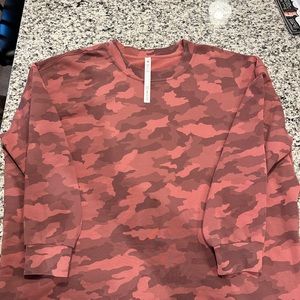 Lululemon, oversized sweatshirt, size 14.